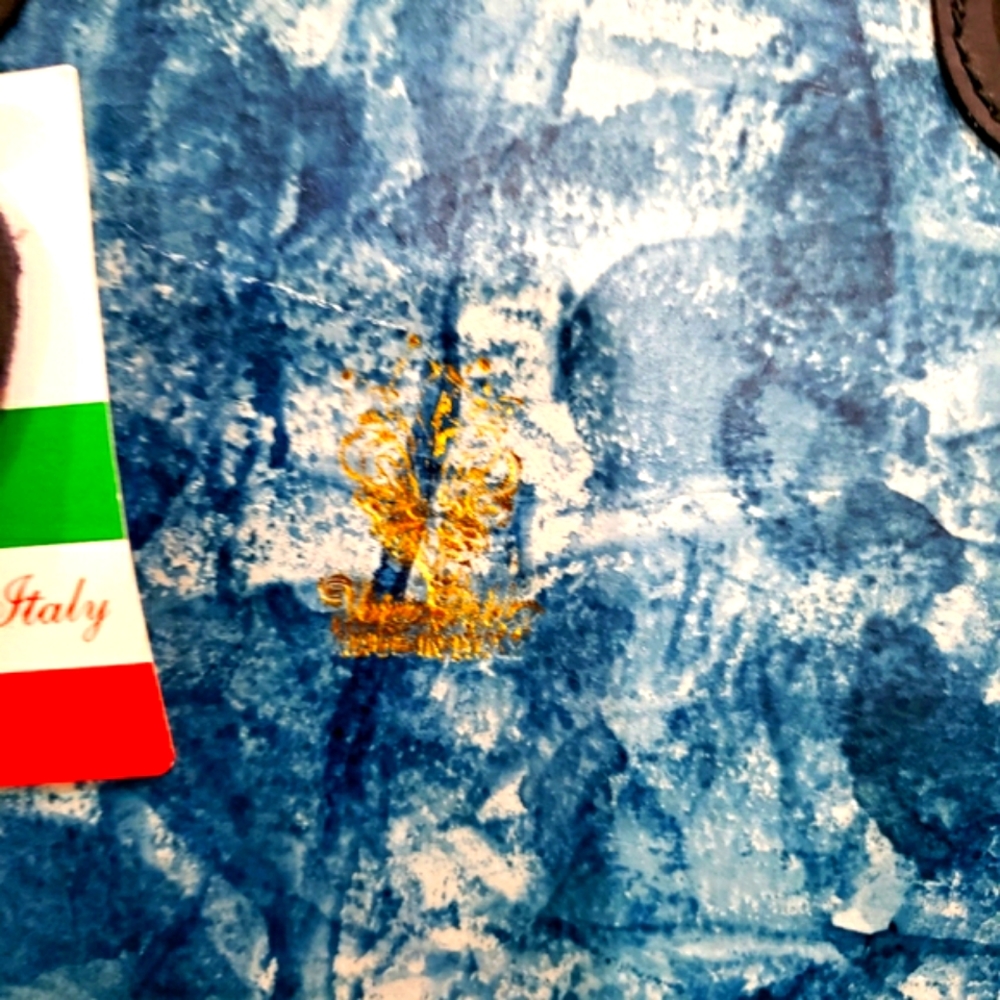 NEW  MADE IN ITALY  BORSE IN PELLE LEATHER SATCHEL